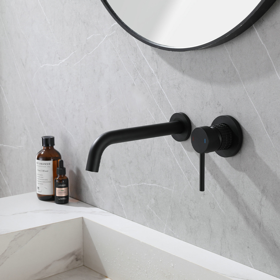 Inbouw wastafelkraan Angelica - Matte black