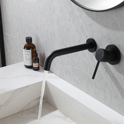 Inbouw wastafelkraan Angelica - Matte black