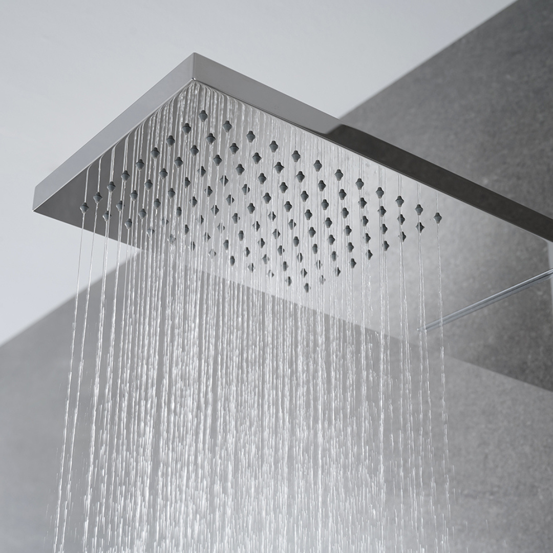 Douchepaneel Nana – Waterval – Massagejets – Chrome
