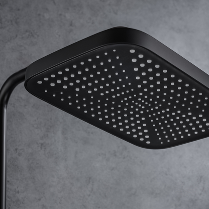 Opbouw Regendoucheset – Fabiano – Digitaal Display – Matt black