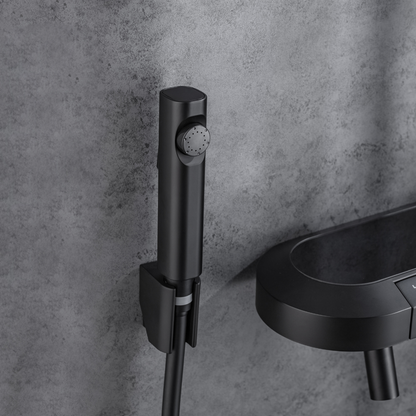 Opbouw Regendoucheset – Fabiano – Digitaal Display – Matt black