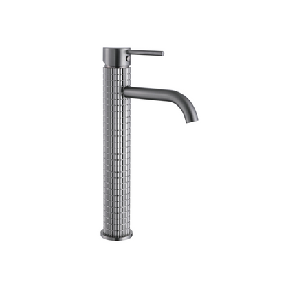 Hoge wastafelkraan Angelica - Gunmetal grey