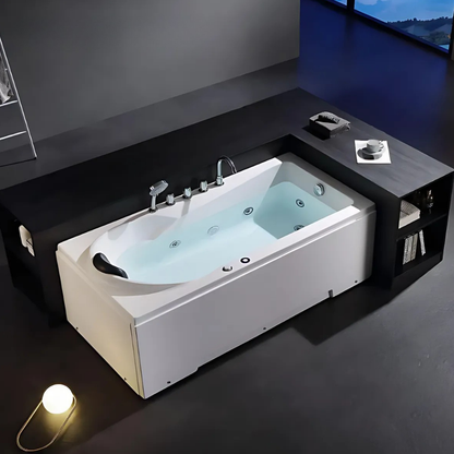 Opbouw Massagebad – Portofino – Glans Wit – 170x82x63 cm