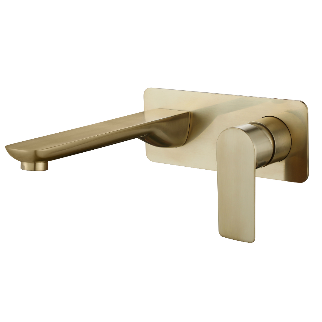 Inbouw wastafelkraan  – Silvio – Brushed gold