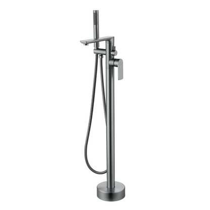 Vrijstaande badkraan Emilia - Gunmetal grey