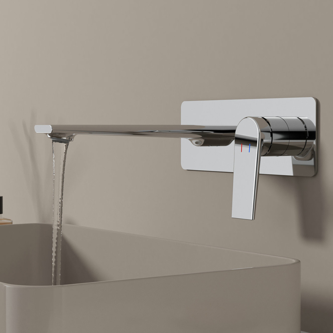 Inbouw wastafelkraan Diego  – Chrome