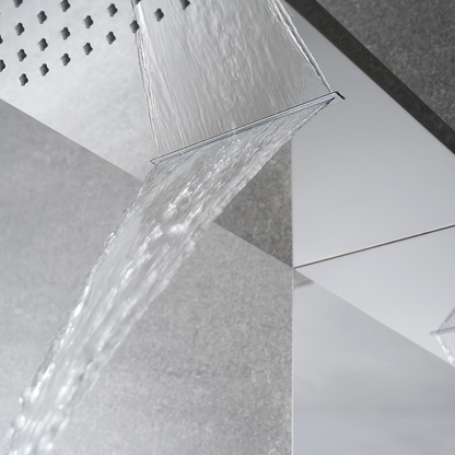 Douchepaneel Nana – Waterval – Massagejets – Chrome