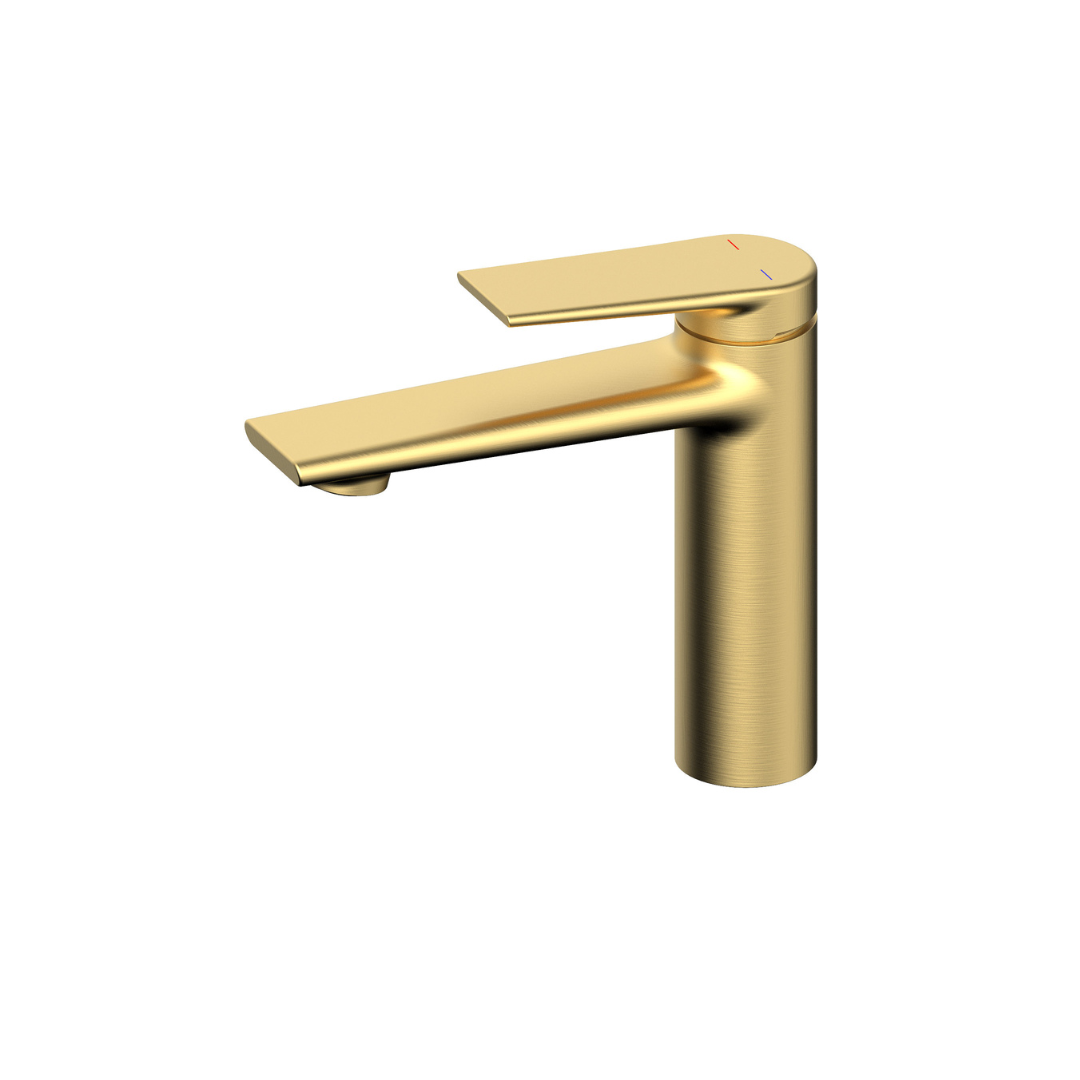 Opbouw wastafelkraan Diego  – Brushed gold