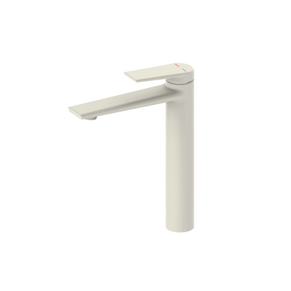 Hoge wastafelkraan Diego  – Creme wit