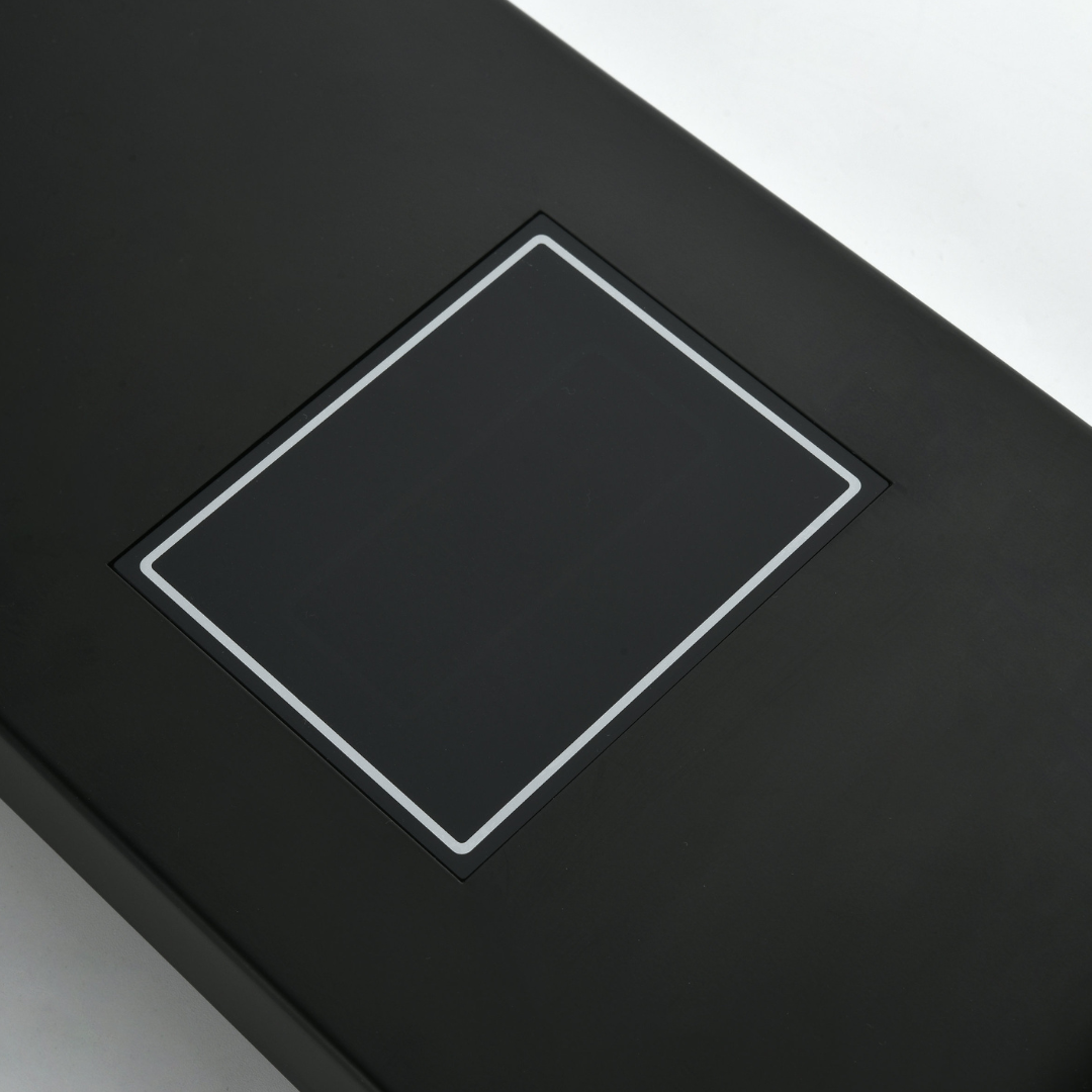 Douchepaneel Elena - LED - Digitaal display - Matte black