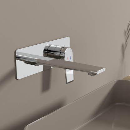 Inbouw wastafelkraan Diego  – Chrome