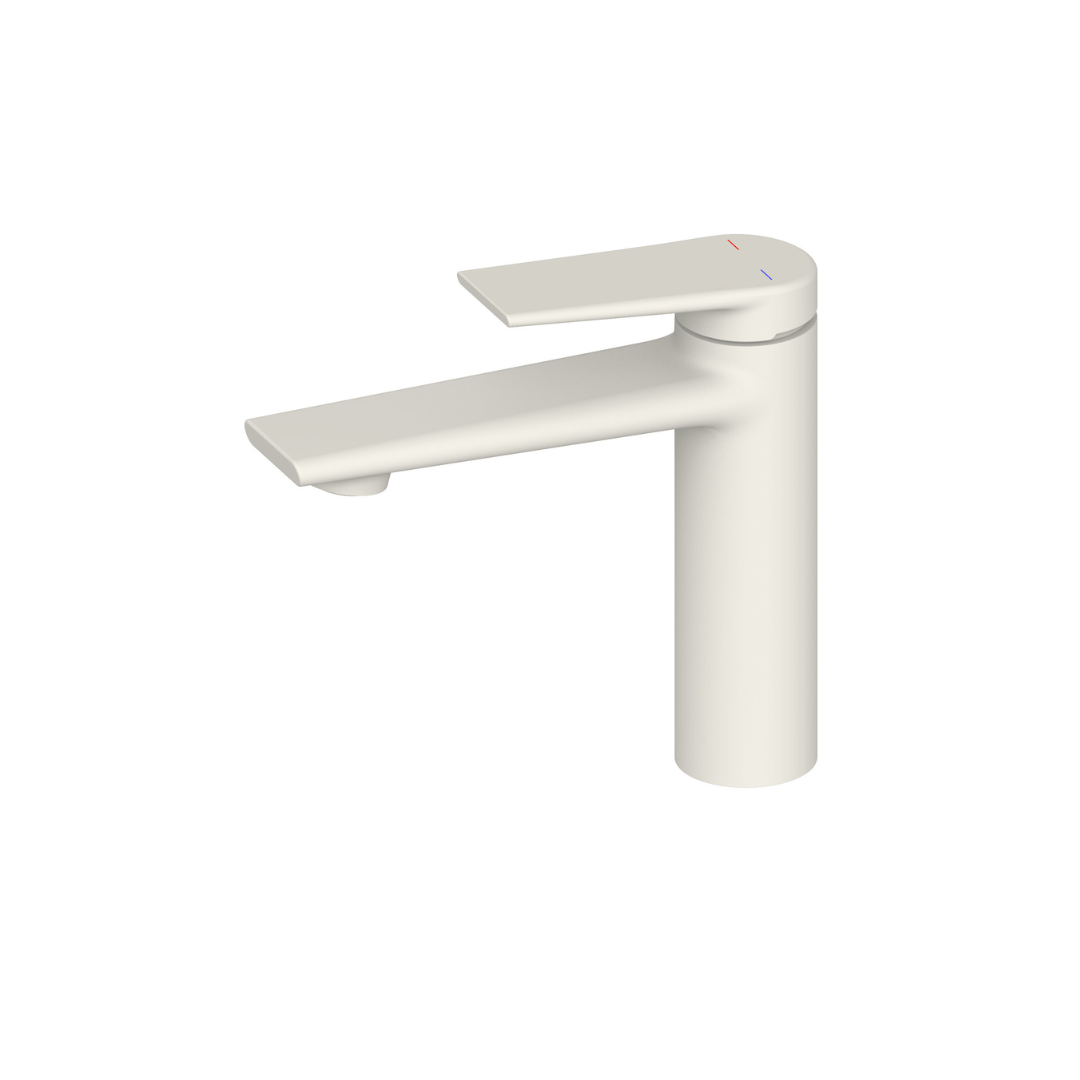 Opbouw wastafelkraan Diego  – Creme wit
