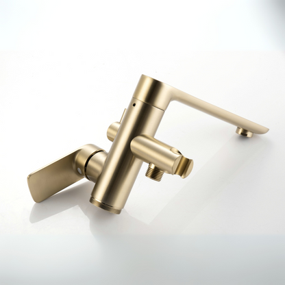 Vrijstaande badkraan Emilia - Brushed gold