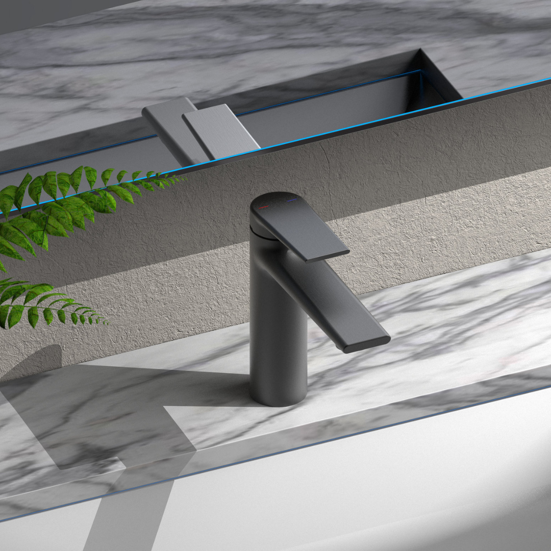 Opbouw wastafelkraan Diego  – Matte black