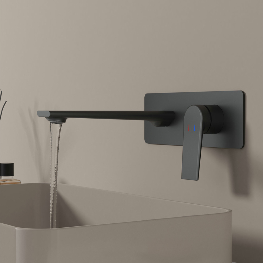 Inbouw wastafelkraan Diego  – Matte black