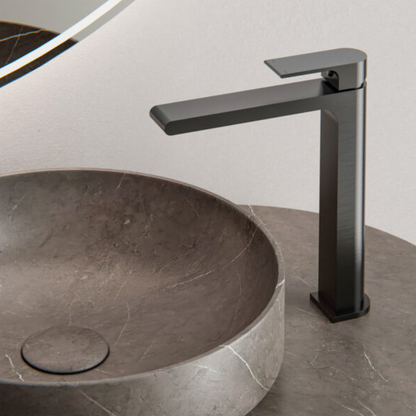 Hoge wastafelkraan Portofino - 1-Gats - Matte black