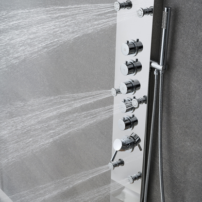 Douchepaneel Nana – Waterval – Massagejets – Chrome