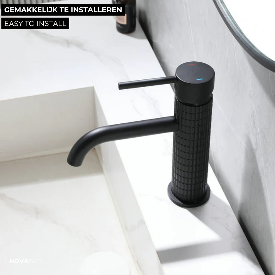 Opbouw wastafelkraan Angelica - Matte black