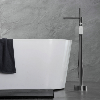 Vrijstaande badkraan Emilia - Gunmetal grey