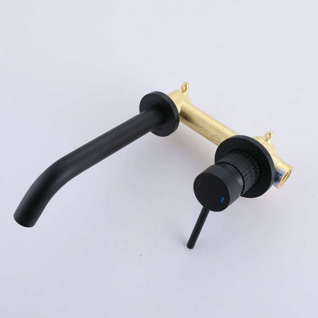 Inbouw wastafelkraan Angelica - Matte black