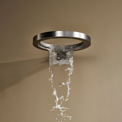 Thermostatische Inbouw Regendoucheset – Marino – Waterval & Staafhanddouche - Digitale Regeling – Gunmetal Grey