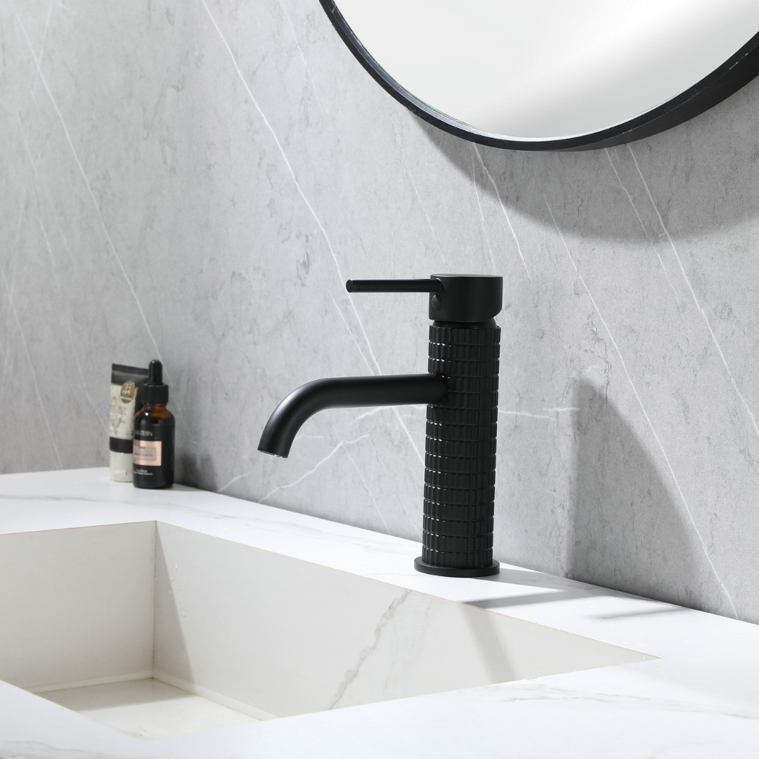 Opbouw wastafelkraan Angelica - Matte black