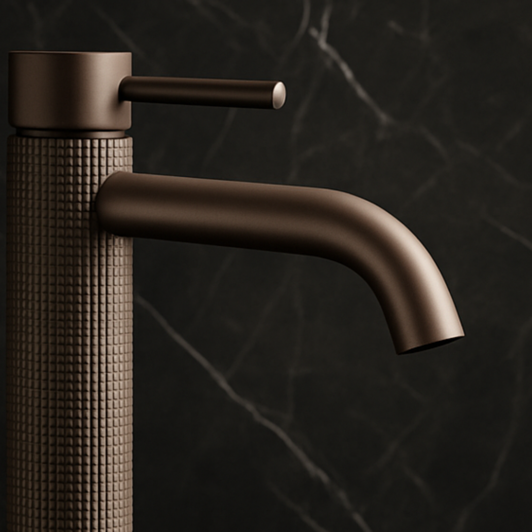 Opbouw wastafelkraan Angelica - Brushed rose gold