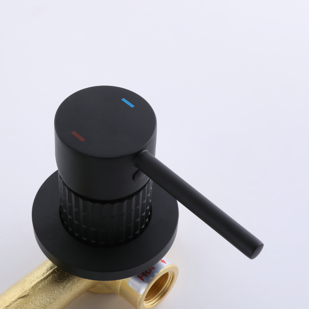 Inbouw wastafelkraan Angelica - Matte black