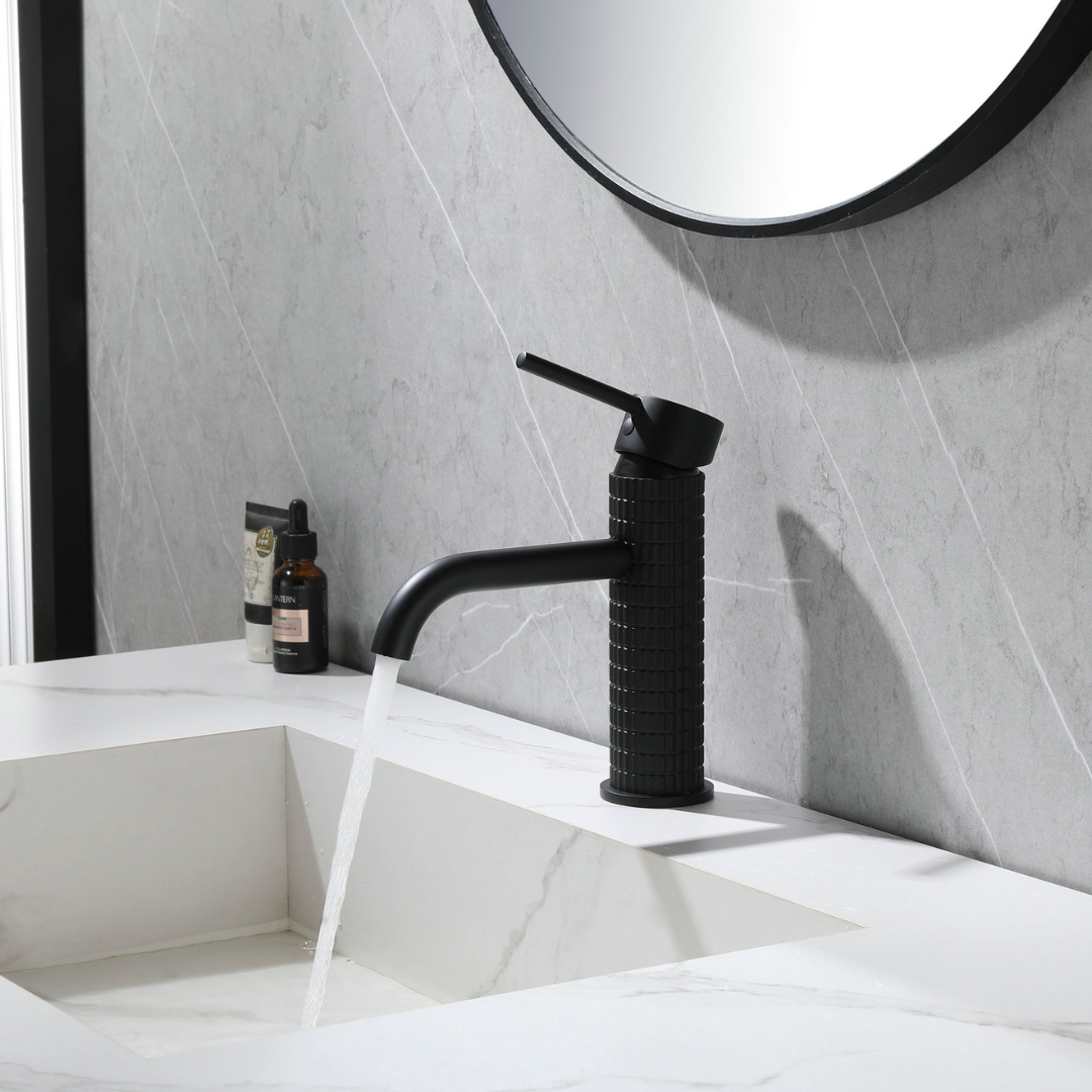 Opbouw wastafelkraan Angelica - Matte black