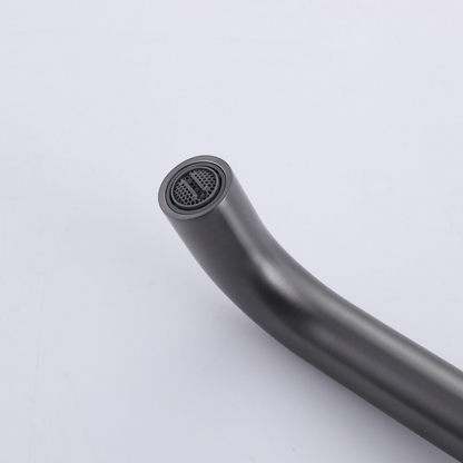 Inbouw wastafelkraan Angelica - Gunmetal grey