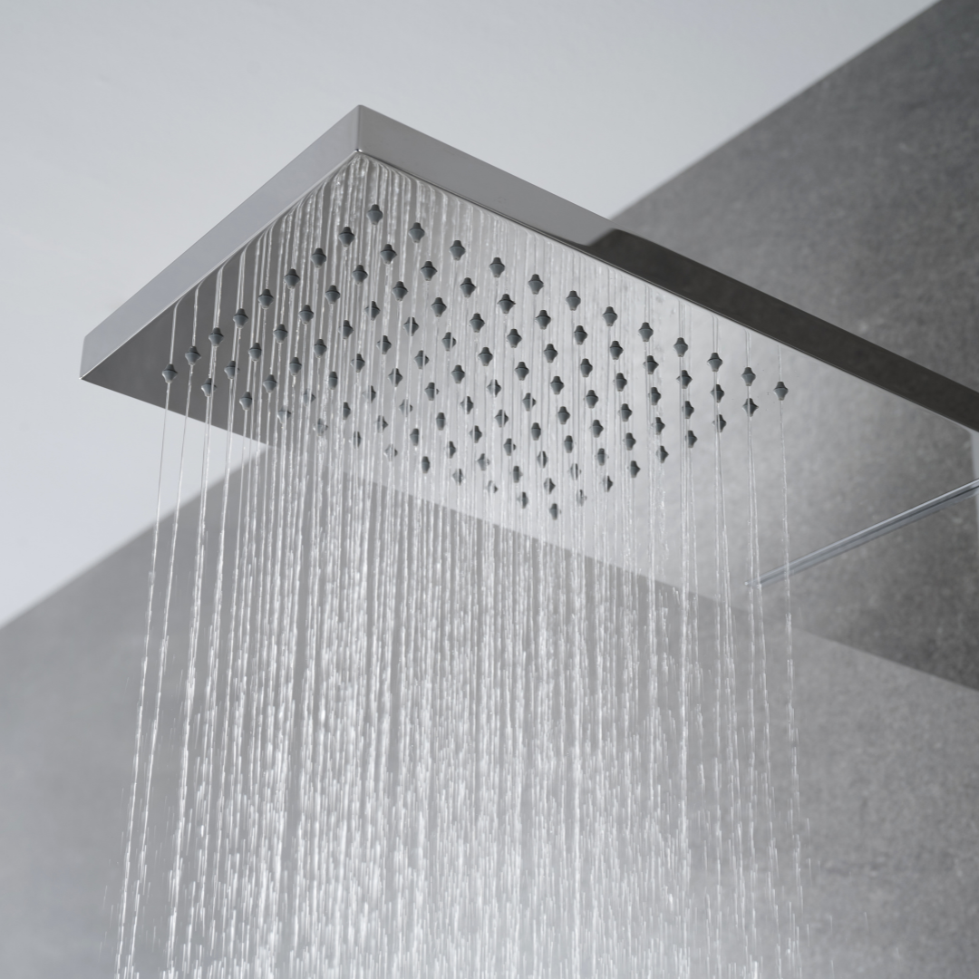 Douchepaneel Nana – Waterval – Massagejets – Chrome