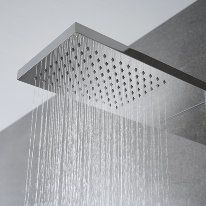 Douchepaneel Nana – Waterval – Massagejets – Chrome