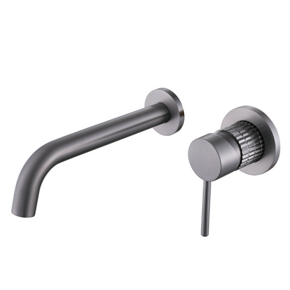 Inbouw wastafelkraan Angelica - Gunmetal grey
