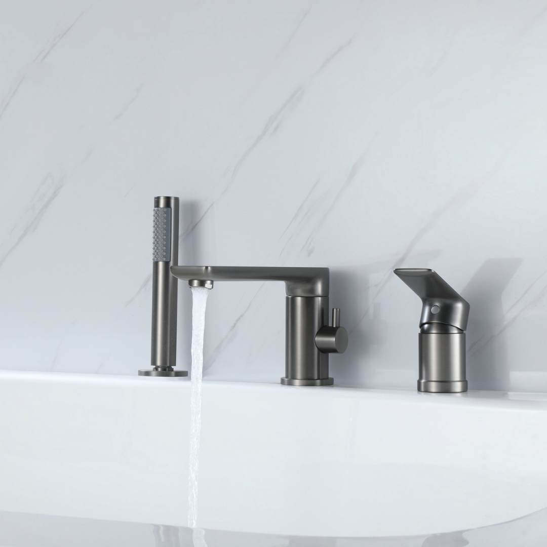 Opbouw badkraan Vero – Gunmetal grey