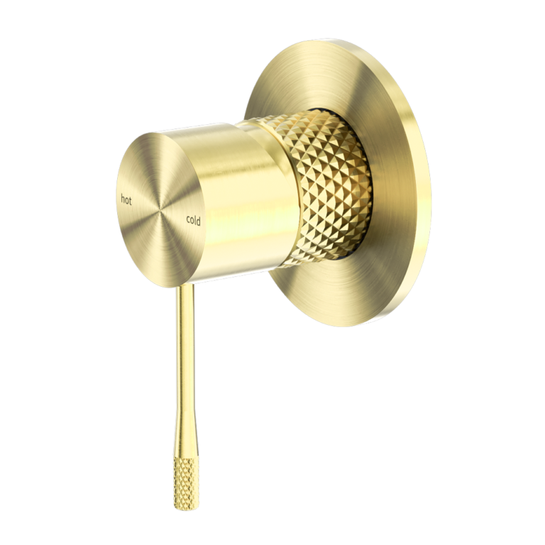 Regendoucheset Valencia – Brushed Gold - Air shower - Met inbouwmengkraan