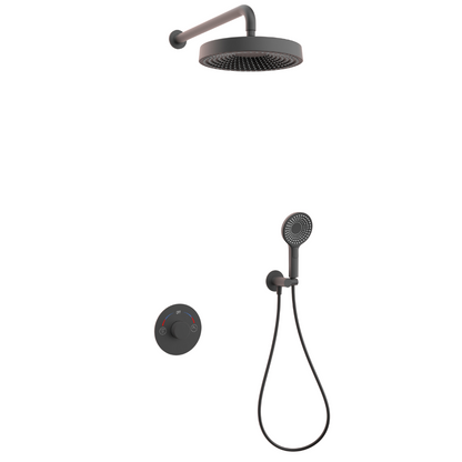 Inbouw Regendoucheset Amalia - Matte black