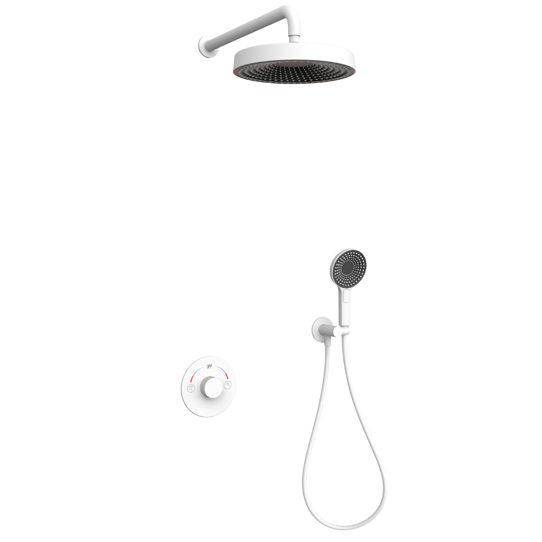 Inbouw Regendoucheset Amalia - White